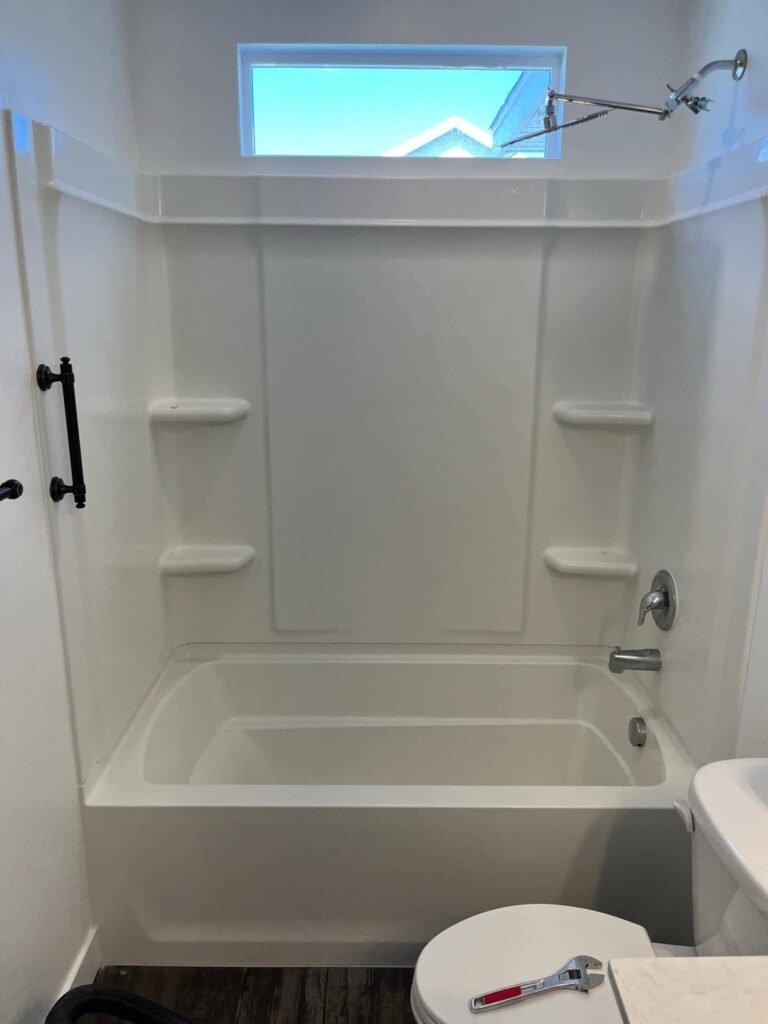 Shower Tub Remodel Before